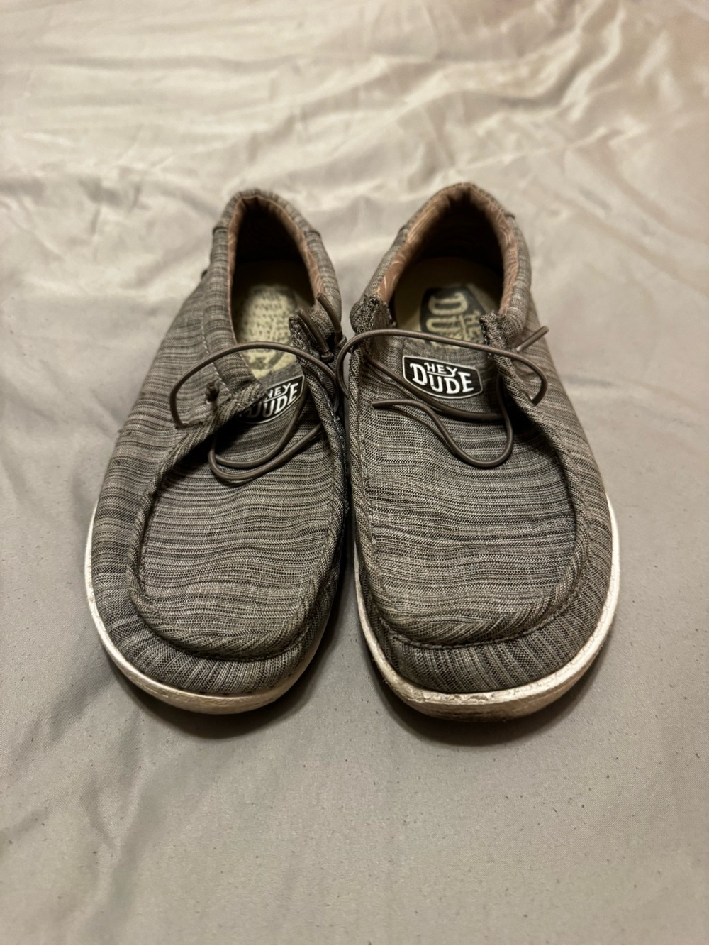 Hey Dude Kids Slip-On Casual Shoes in Grey